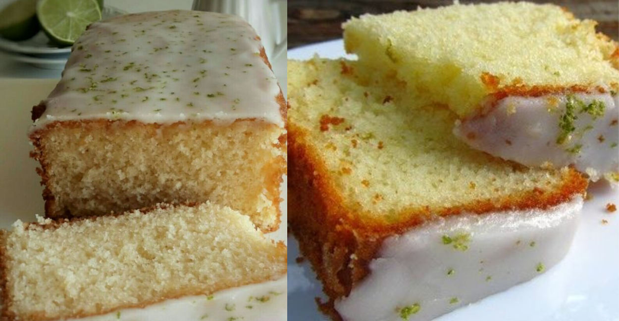 Bolo de Leite Condensado com Casquinha de Limão